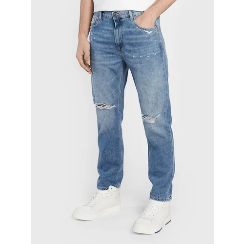 Tommy Jeans Jeans hlače Dad DM0DM15601 Modra Regular Fit