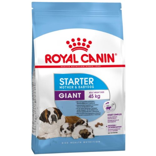 Royal Canin GIANT STARTER – hrana za odbijanje štenaca od sisanja do 2. meseca života i zadnji period skotnosti kuja kod gigantskih rasa pasa (preko 45 kg) 3.5kg Cene