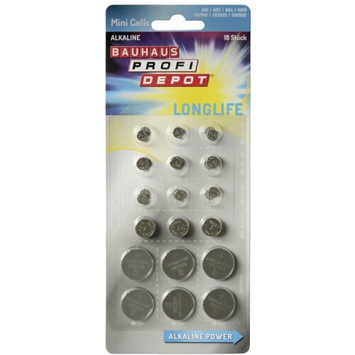 PROFI DEPOT plosnata baterija (alkal-mangan, 18 kom.) Cijene