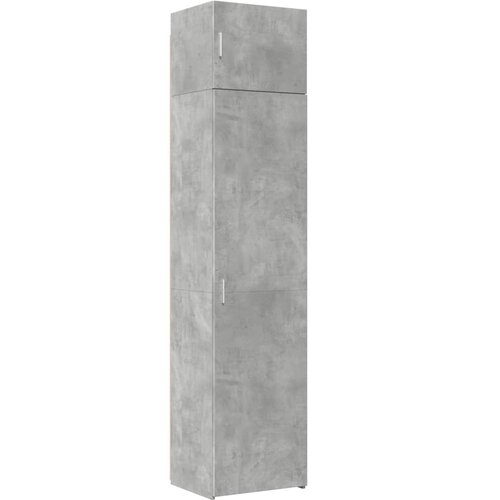 vidaXL Ozka omara za shranjevanje betonsko siva 50x42,5x225cm inž. les Cene