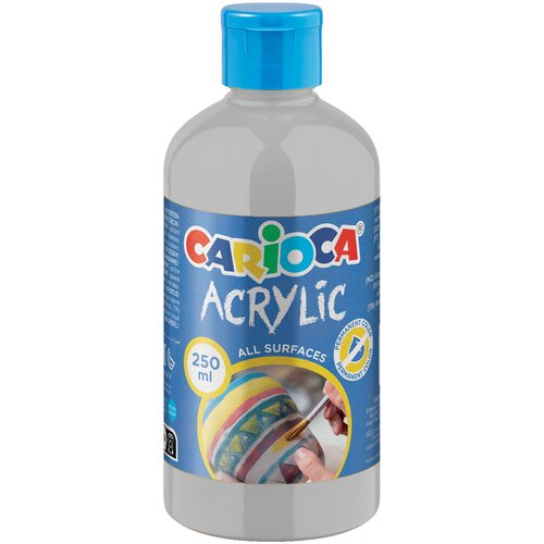 Carioca Akrilna boja u srebrnoj boji 250 ml - Cijene