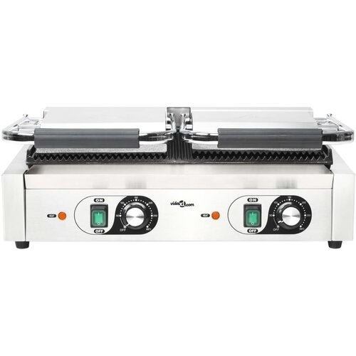  Dvojni sendvič grill 3600 W 57x30,5x20 cm Slike