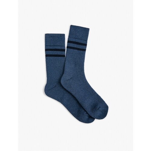 Koton Towel Socks Socket Line Patterned Cene