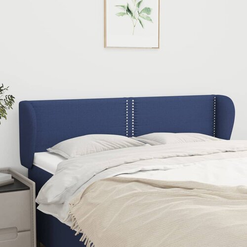  Uzglavlje s u&scaron;ima plavo 147x23x78/88 cm od tkanine Cijene