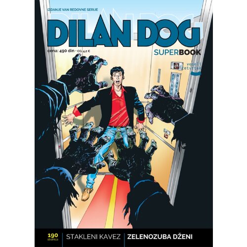 Veseli četvrtak Grupa autora - Dylan Dog supebook 67: Stakleni kavez, Zelenozuba Dženi Slike