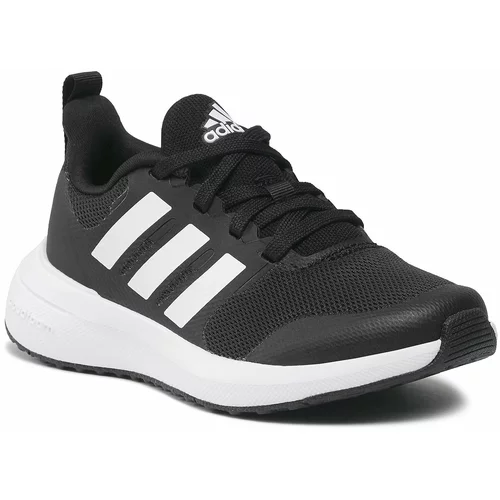 Adidas Sportske cipele 'Fortarun 2.0 Cloudfoam Lace' crna / bijela