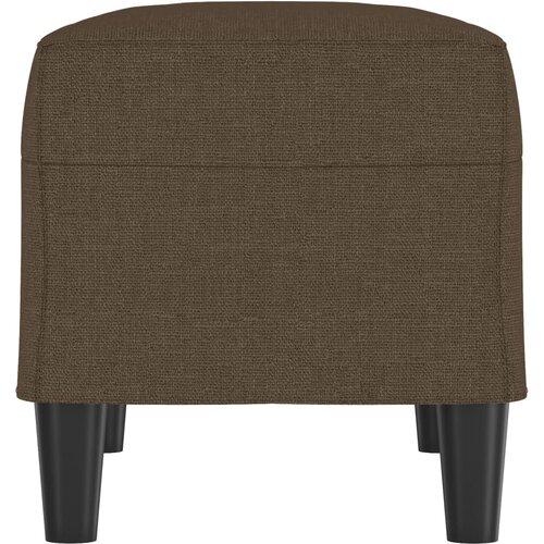  Klupa smeđa 70 x 35 x 41 cm od tkanine Slike