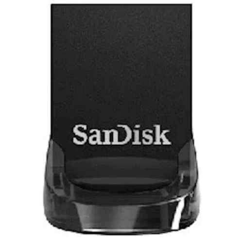 Sandisk USB DISK 512GB Ultra FIT, 3.1/3.0, črn, micro format, strojna enkripcija (SDCZ430-512G-G46)