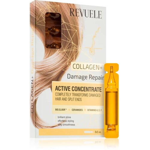 Revuele Active Concentrate Collagen+ ampule za ekstremno po&amp;scaron;kodovane lase 8x5 ml Slike