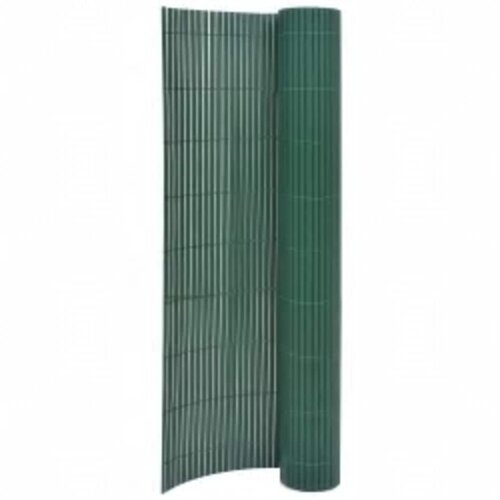 Dvostrana vrtna ograda 110 x 400 cm zelena Cene