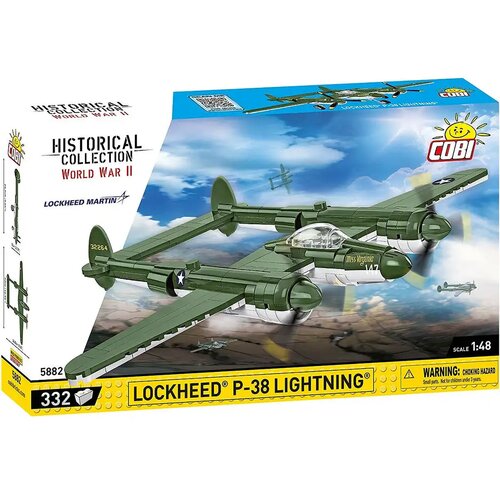 Cobi Toys COBI: Lockheed P-38 Lightning građevinska igračka za sastavljanje aviona (5882) Slike