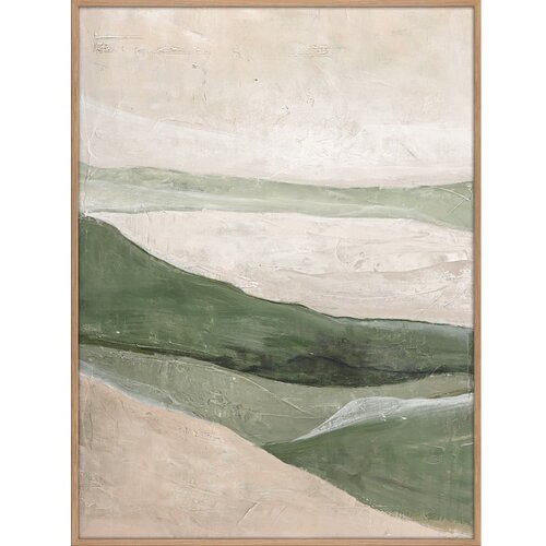 Malerifabrikken Ročno naslikana slika 90x120 cm Green Field &amp;ndash; Slike