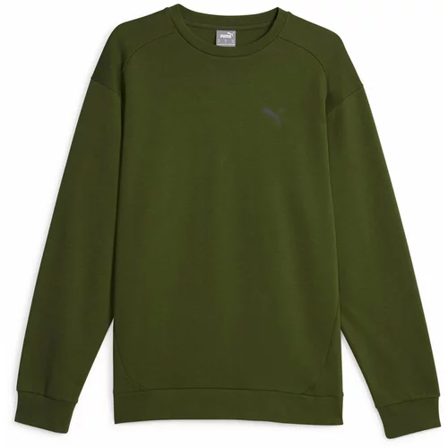 Puma Sportska sweater majica zelena / ljubičasta