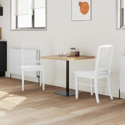  Trpezarijske stolice 2 pcs Bijelo 50 x 52 5 x 91 cm Slike