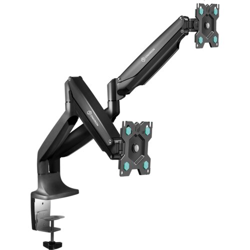 ONKRON Dual Monitor Desk Mount Stand for 13 to 32-Inch LCD LED Monitors up to 9 kg, Black Cijene