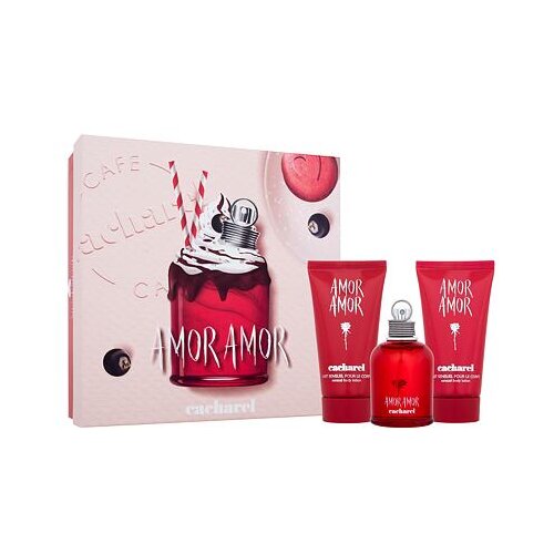 Cacharel Amor Amor darilni set toaletna voda 50 ml + losjon za telo 2 x 50 ml za ženske Cene
