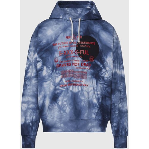Diesel Sweatshirt - SMOONY SWEATSHIRT white-blue Cijene