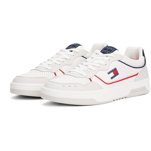 Tommy Jeans Niske tenisice ecru/prljavo bijela / morsko plava / tamno crvena / bijela Slike