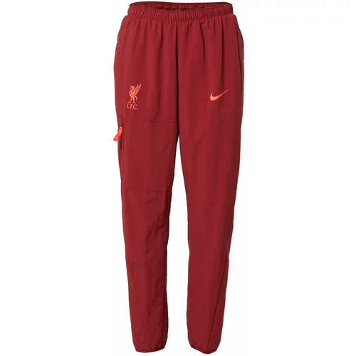 Nike Sportske hlače 'Liverpool FC' narančasta / crvena