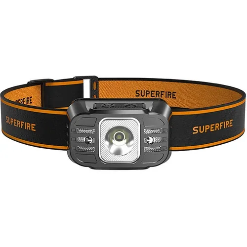 Surefire Čelna svetilka Superfire HL75-X, 220lm, USB, (20636255)