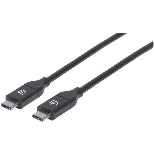 Manhattan USB kabel USB 2.0 USB-C&reg; vtič\, USB-C&reg; vtič 2.00 m črna 355247, (20417043) Cene