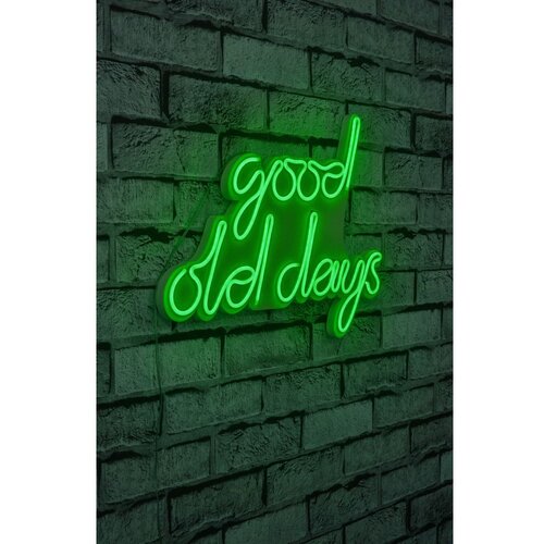 Wallity Dekorativna plastična LED rasveta Good Old Days Green Cene