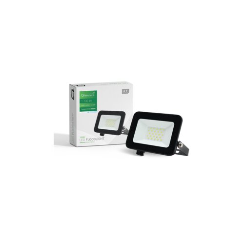  LED reflektor Green Tech 1700 lm, 20W, 6500K, IP65, crni Cene