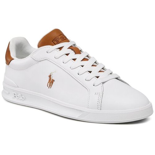 Polo Ralph Lauren Niske tenisice smeđa / bijela Cijene