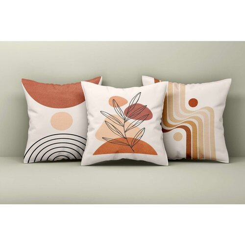 WALLXPERT Asr_plw25 - 50 multicolor cushion cover set (3 pieces) Cene