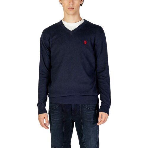 U.S. Polo Assn. Puloverji US40 173007 Modra Cene