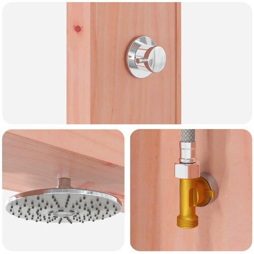  tu&amp;scaron; Prirodna 137 x 23 x 226 cm Solidno Douglas Drvo Slike