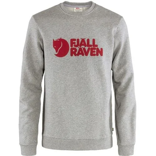 Fjällräven Logo Sweater M Grey Melange