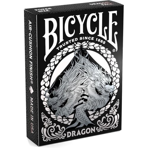 Bicycle karte ultimates - black dragon - playing cards Slike