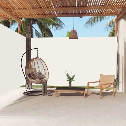 vidaXL Uvlačiva bočna tenda krem 220 x 600 cm Cijene
