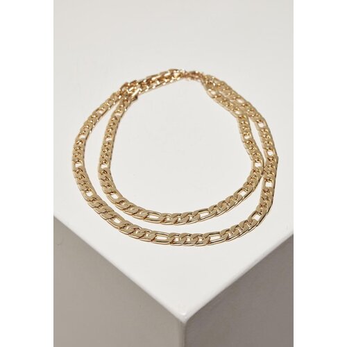Urban Classics Accessoires Figaro layered necklace gold Slike