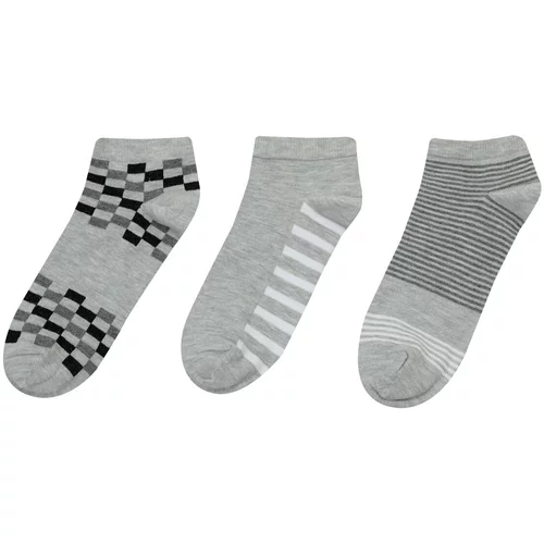 Polaris Socks - Gray - 3-pack