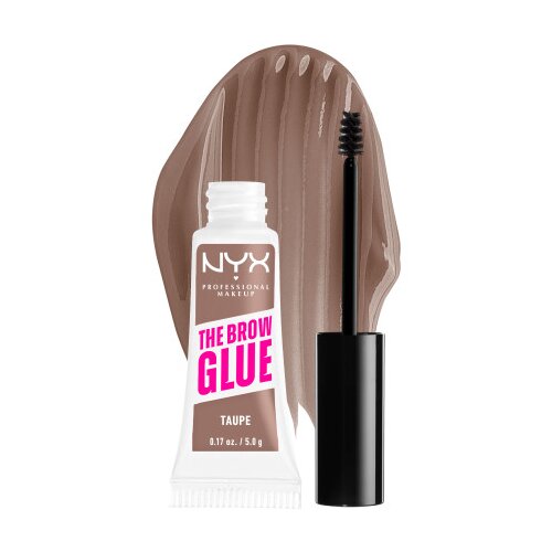 NYX Professional Makeup izdelek za oblikovanje obrvi - Brow Glue Instant Brow Styler - Taupe (TBG02) Cene