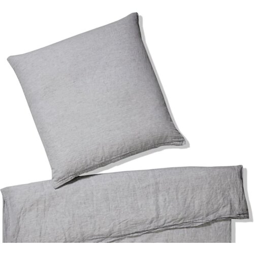 Elegante Breezee pollanena prevleka za blazino - svetlo siva - 40 x 80 cm Cene