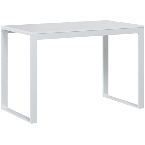Maison Chic Računalniška miza - pisarniška miza bela 110x60x73 cm iverna plošča, (21785723) Cene