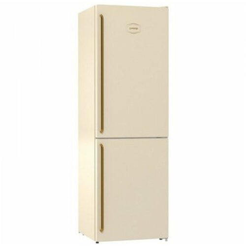 Gorenje NRK6192CLI frižider sa zamrzivačem dole, Classico linija, No Frost Plus, visina 185 cm, širina 60 cm, bež boja Cene