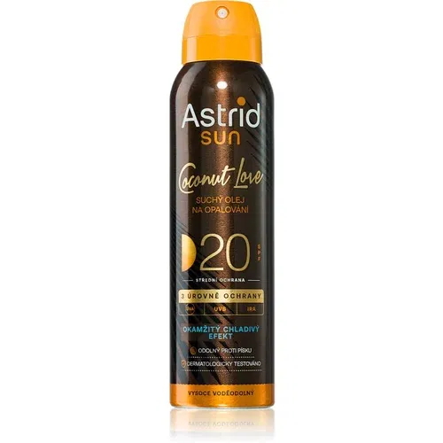 Astrid Sun Coconut Love suho ulje za sunčanje SPF 20 sa srednjom UV zaštitom 150 ml