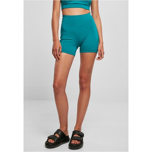UC Ladies Ladies Recycled High Waist Cycle Hot Pants watergreen Slike