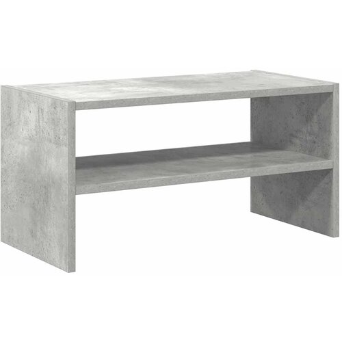 Maison Chic Regal za čevlje - Polica za čevlje zložljiva betonsko sivo 60x30x30,5 cm, (21776614) Slike