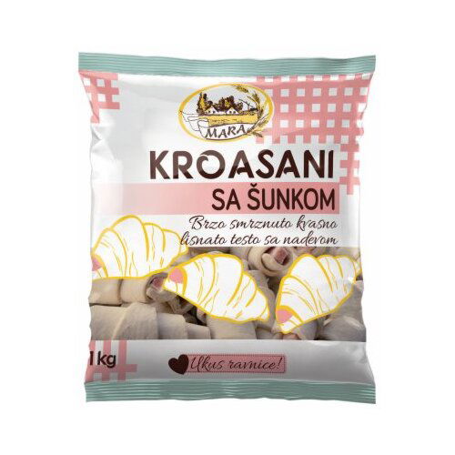 Mara kroasani sa šunkom 1KG kesa Slike