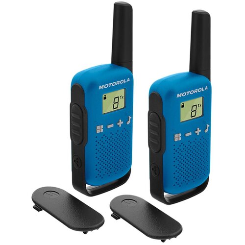 Motorola Walkie Talkie, domet 4 km, 16 kanala, plava – TLKR T42 BL Cijene