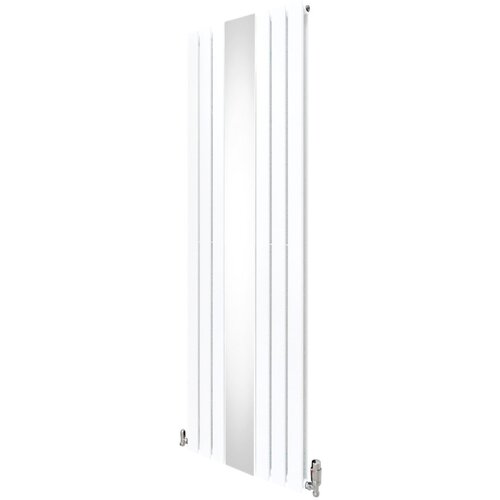 Monster radiator in ventili z ravnim ogledalom - 1800 mm x 565 mm - beli, (21569881) Slike
