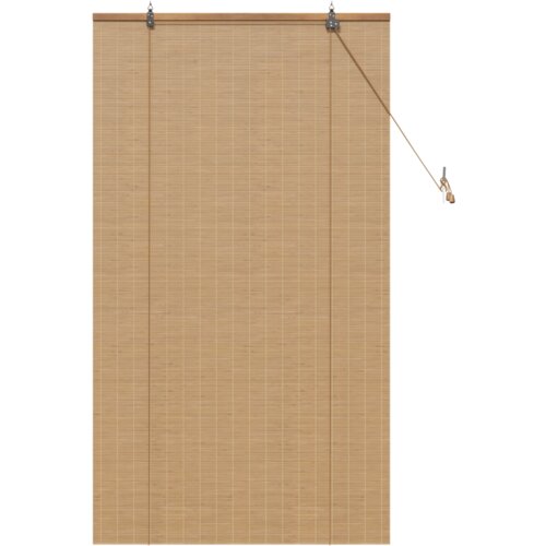  Zavjese i sjenila sa zavjesama Svijetlosmeđa 80 x 160 cm bambus Slike