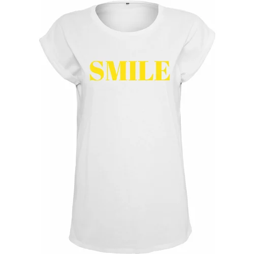 MT Ladies Women's T-shirt with a smile in white