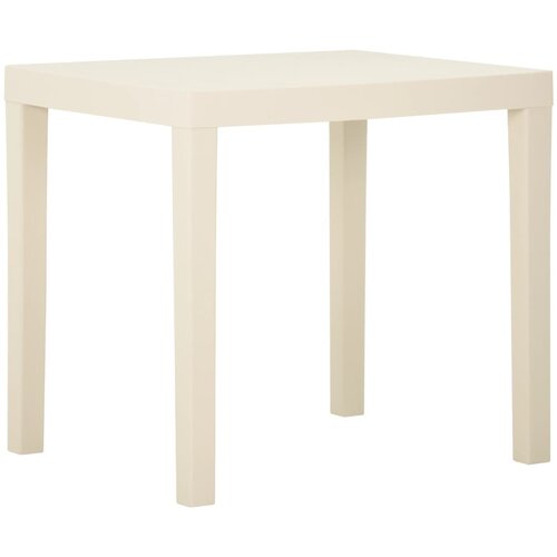 vidaXL Vrtni stol bijeli 79 x 65 x 72 cm plastični Cijene