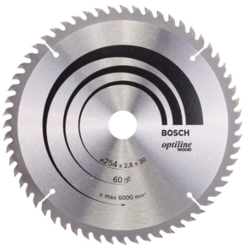Bosch_professional bosch professional list za krožno žago optiline wood 254x30x2,8-60, 2608640444 Cene